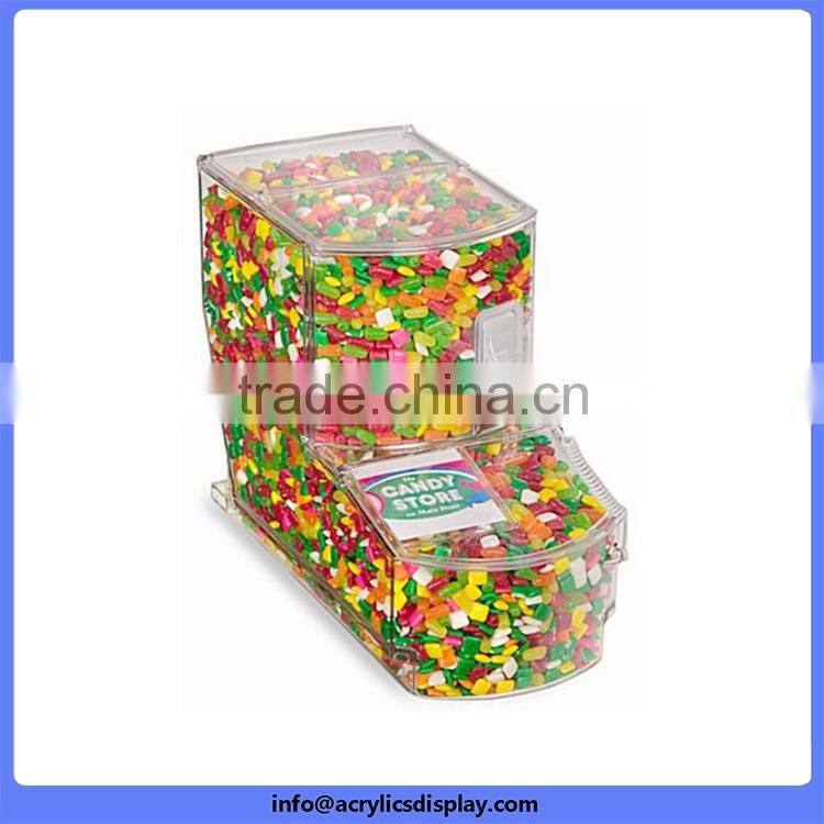 Newly hotsale acrylic shoe shape candy box