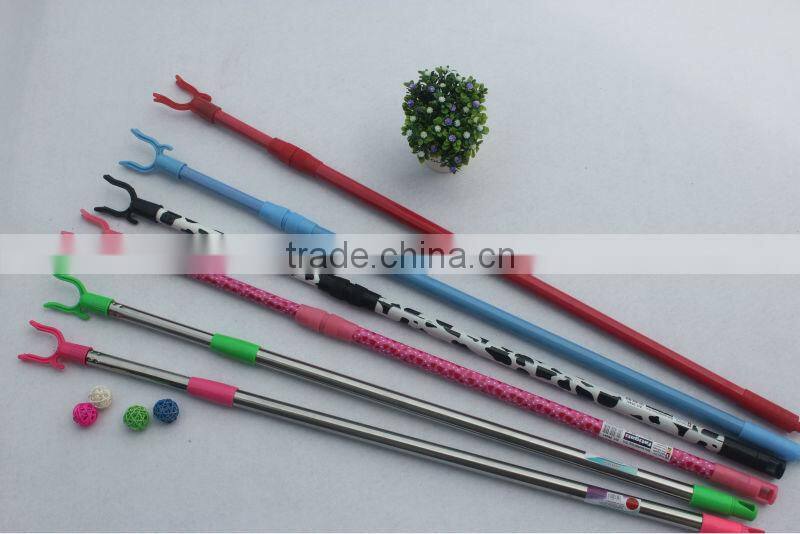 Market hot saling Cloth hanger fork with telescopic handle