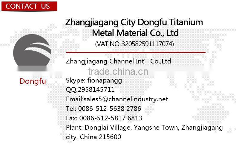 besr price titanium foil titanium gr 23