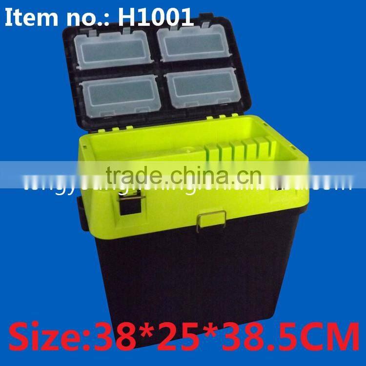 H1001 38*25*38.5CM Plastic Fishing Seat Box seat box fishing tackle