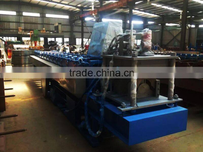 Automatic Steel Cutting Machine Roofing Ridge Cap Roll Forming Machine