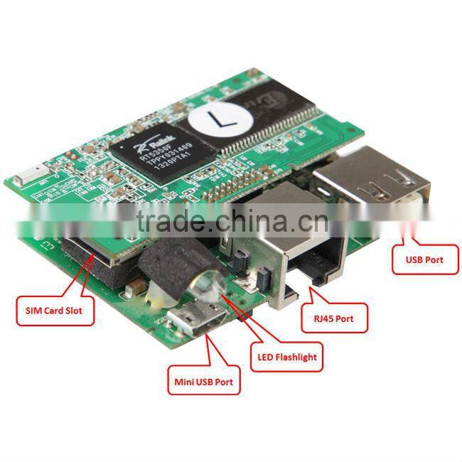 Low Cost OEM 150Mbps 3G WIFI Router Module