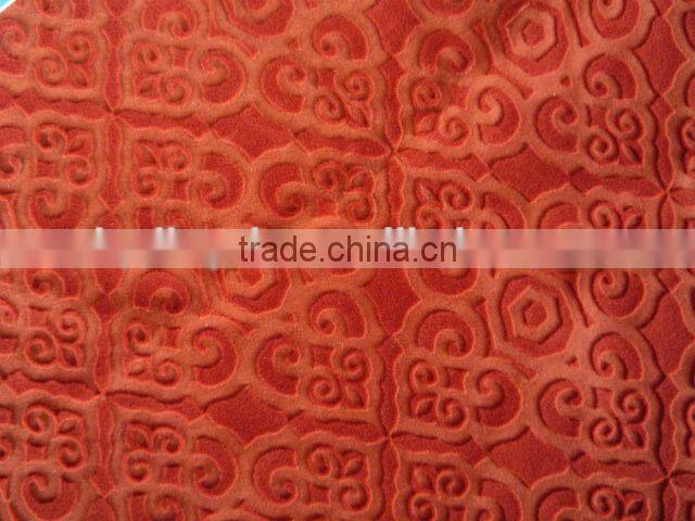 Microfiber Flock Fabric for Sofa / Car Seat