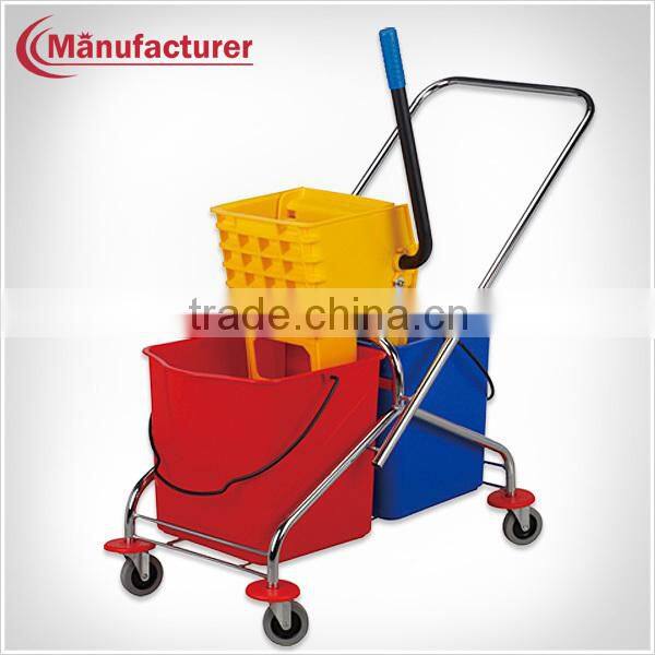 Plastic Color Handy Cleaning Basket with Bottle Holder/Tool Storage Equipment