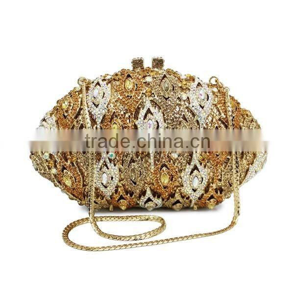 beautiful wholesale rhinestone handbag crystal stone party evening clutch bag (88138A-G)