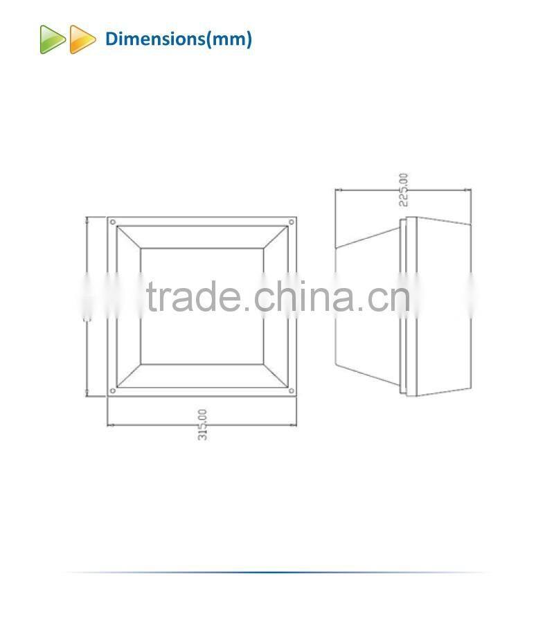 2016 IP54 innovative product UL Listed 60W Retrofit led canopy light gas station