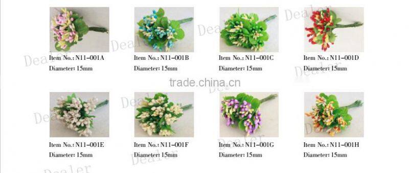 Boutique decorative flower ,N11-001C,small plant/artificial foliage/decorative flowers,decorative flower for layout