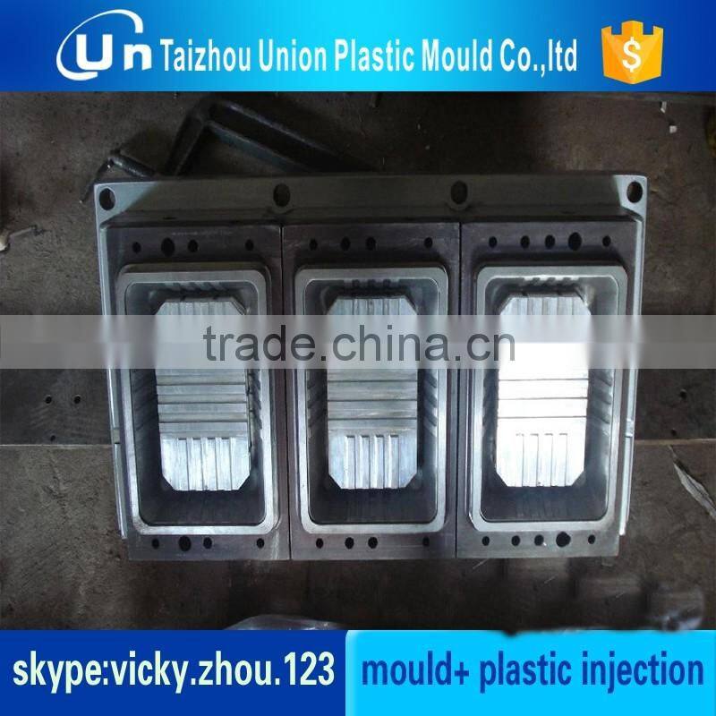thin wall plastic injection round container box mould