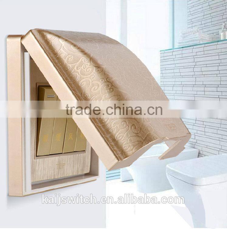 86 type waterproof switch plate cover for bath room and rest room