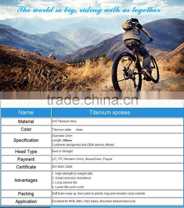 pillar titanium spokes