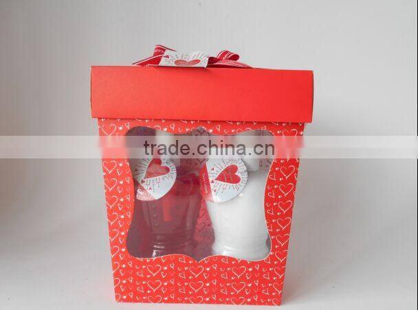 2015New year bath gift set with shower gel,body lotion