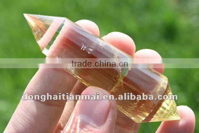 Natural VOGEL Rock Quartz Crystal