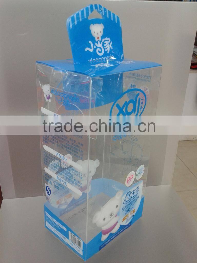 children toy pack PVC box wholesale PET box