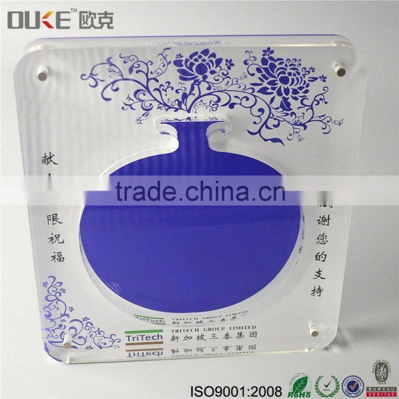 high quality customized new design acrylic photo frame