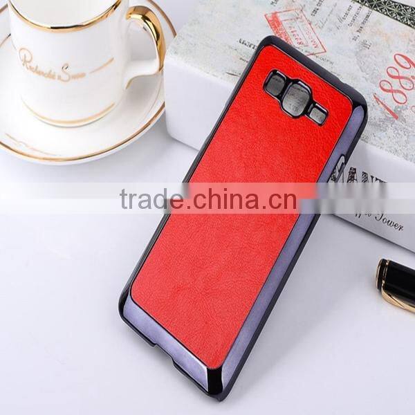 2015 hot selling leather skin hard case for Samsung galaxy a5