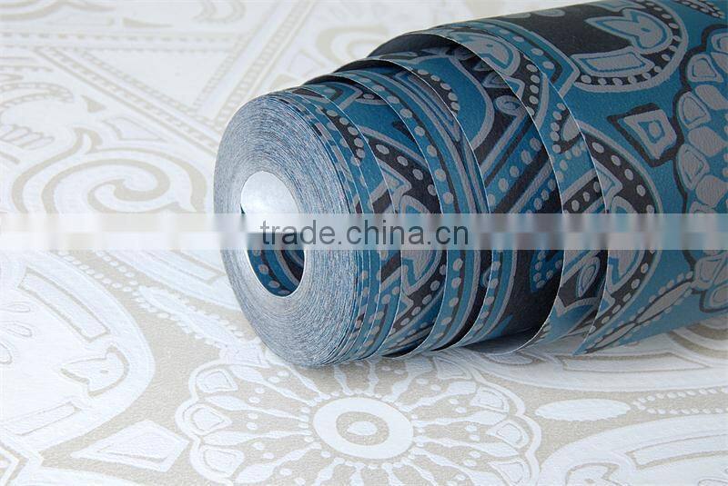 simple fashion luxury non-woven wallpaper
