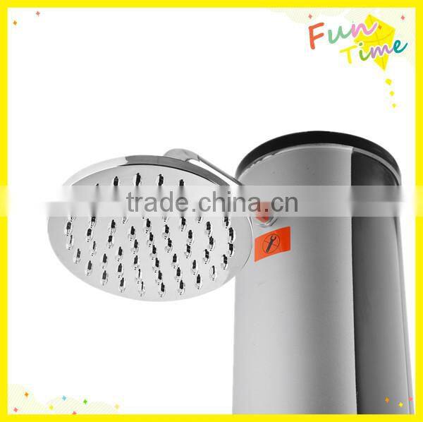 35L Swimming Pool Solar Shower w/ PVC Body P2605, Round Outdoor Garden Shower, PVC Outdoor Shower
