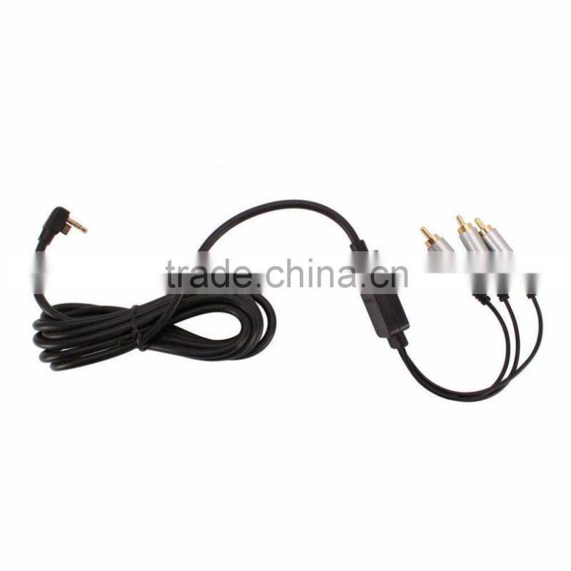 AV Video RCA Cable for Sony for PSP 2000/3000 AV Cable for PSP 2000 SLIM to TV
