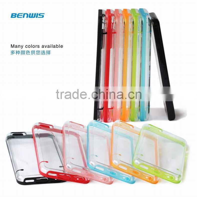 2014 newest product hybrid case for Apple iPhone 5C Paypal accepted, small order accepted
