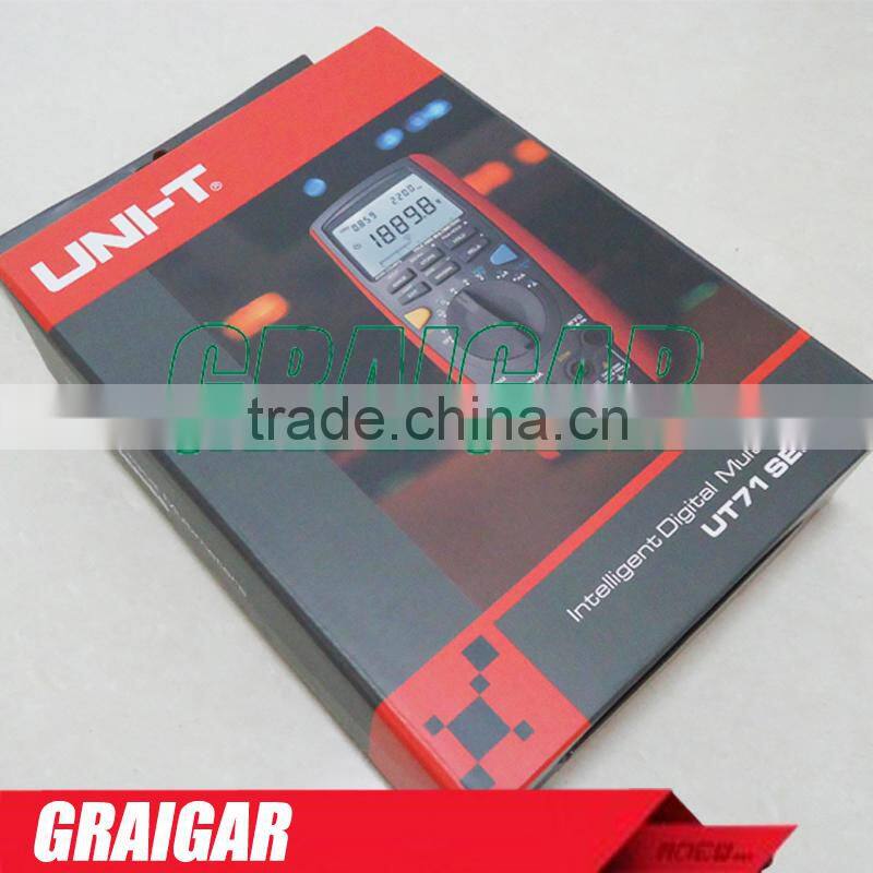 UNI-T Automotive Digital Palm-Size Multimeter UT71C Intellgent Multi-Purpose Meter LCD Voltmeter Ammeter Ohmmeter Auto Range