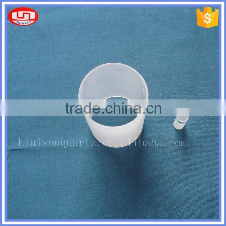 Frosted quartz glass cylinders tube from Lianyungang