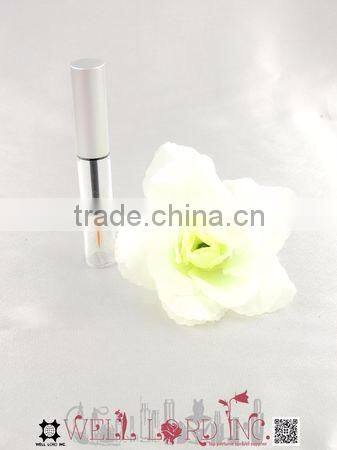 4ml easy carry silver cap plastic eyeliner cosmetic