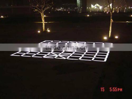 Beautiful lighting effect outdoor Ip67 decorative color changeable 12V/24V slim led recessed light
