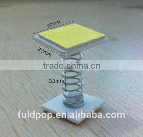 pop spring display wobbler