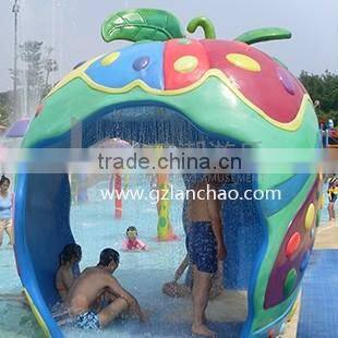 Cartoon features Fiberglass water spray for water play equipment good price
