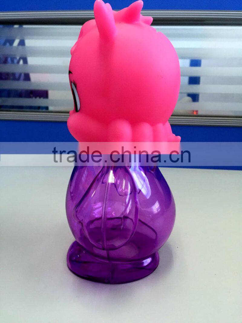 Cute Deer Money Box,Plastic Animal Money Box,Transparent Vinyl Toy