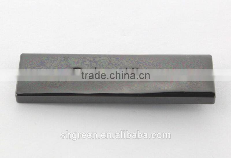 Top quality metal hangtag with key ring