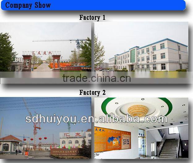 5 tons QTP5010 Tower Construction Crane in Algerian Market