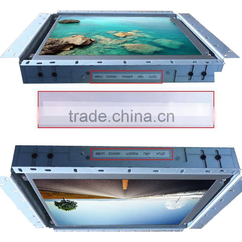 High Sale 5:4 Metal Case 1024*768 12inch TFT LCD Open Frame Monitor