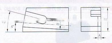 universal parting blade tool holder