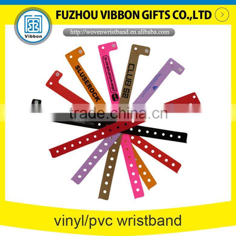 bulk cheap pvc slap bracelet for events and festivals