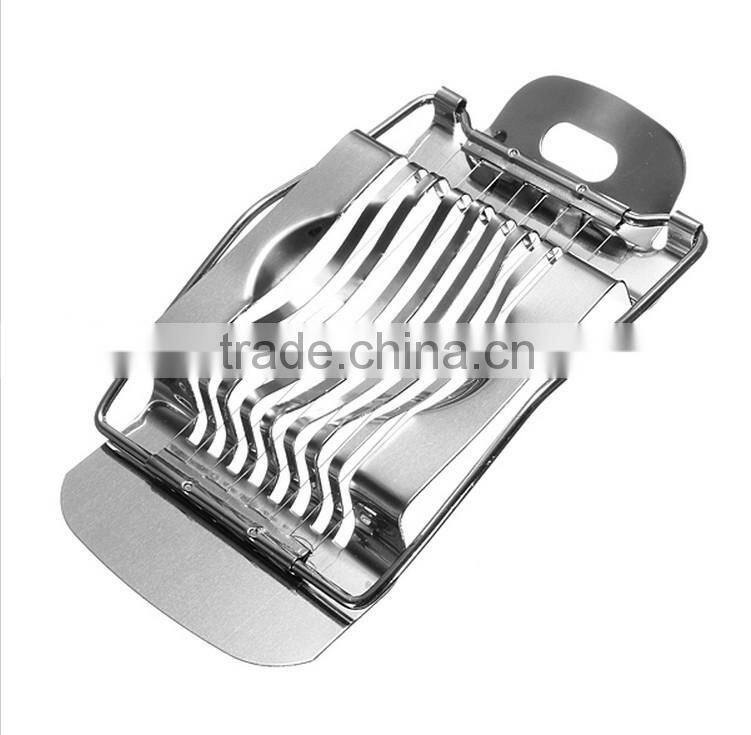 2016 stainless steel egg slicer kitchen tool