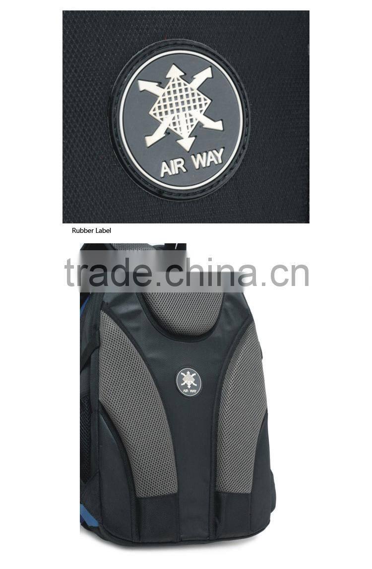 Blue Nylon Laptop Bag Comfortable and Quality Day Style Backpack