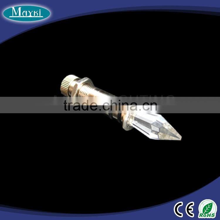 EP-012 RGBW stainless steel light end fitting in icicles shape