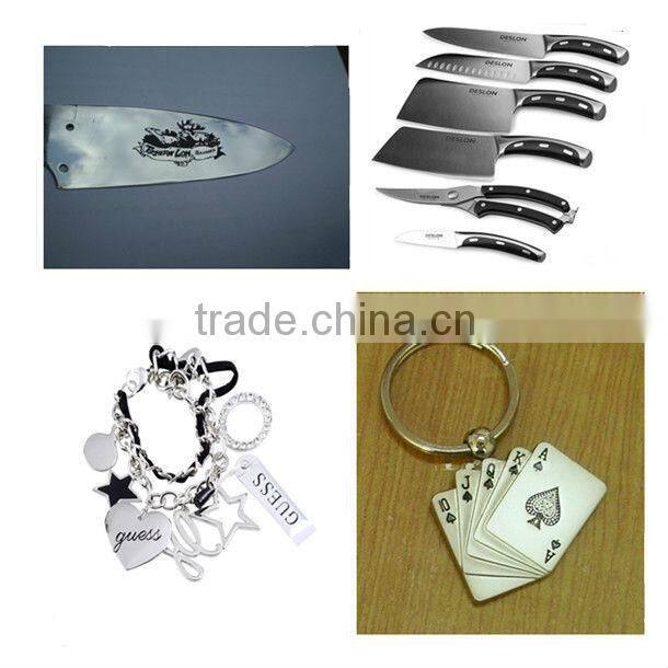 Fiber laser Marking Machine for Calculator buttons