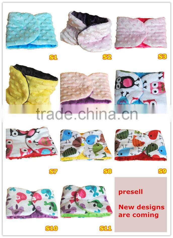 Pass OEKO-TEX 100 Kids Minky Scarf With Padding For New Year Gift Safe For Baby.JSS20151106002