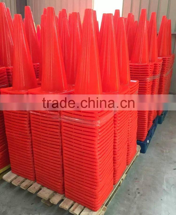 Top selling quality plastic traffic cone novelty products chinese