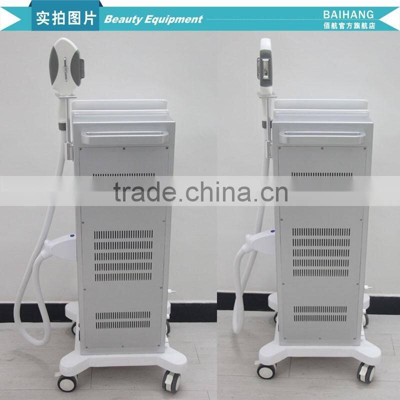 2016 Most professional fast painless laser opt shr hair loss equipment