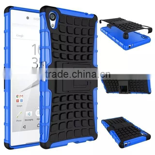 For SONY XPERIA Z5 PREMIUM Z5+ Armor CASE Heavy Duty Hybrid Rugged TPU Impact Kickstand Hard ShockProof CASE OUT DOOR CASE