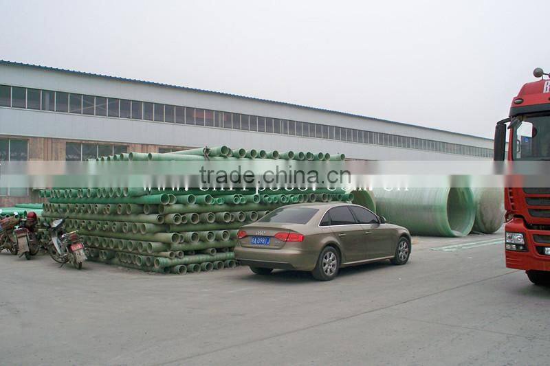 China Factory Hotsale Extruded Glassfiber Pipe/ GRP Pipe/Plastic FRP Pipe