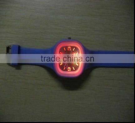 Led Ladies Japan Movt Jelly Watches Men