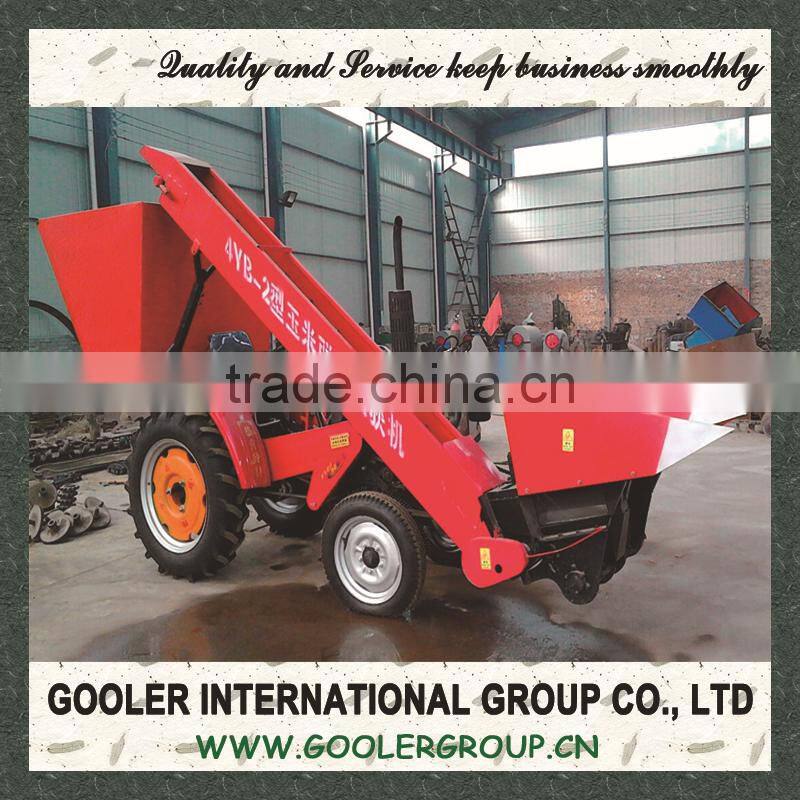 Mini corn harvester for tractor