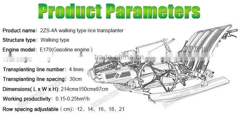 4 Rows Rice Planter 2ZS-4A