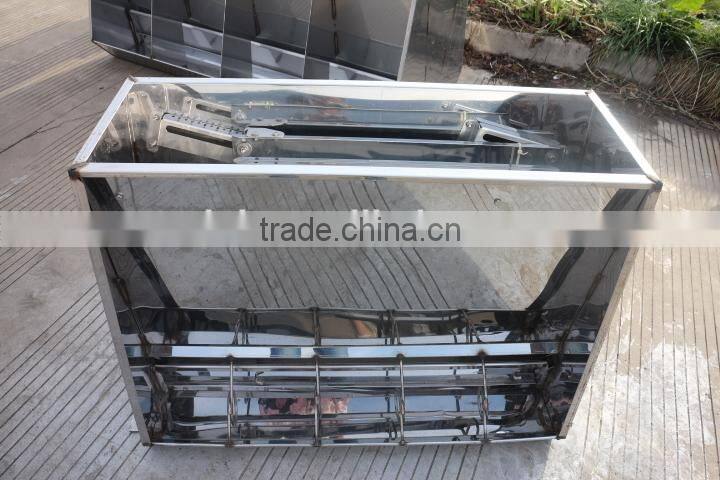 pig breeding equipment stainless material feeding trough