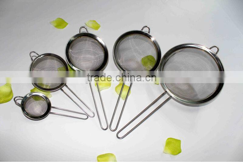 Manual Fry Mesh Strainer cooking Strainer