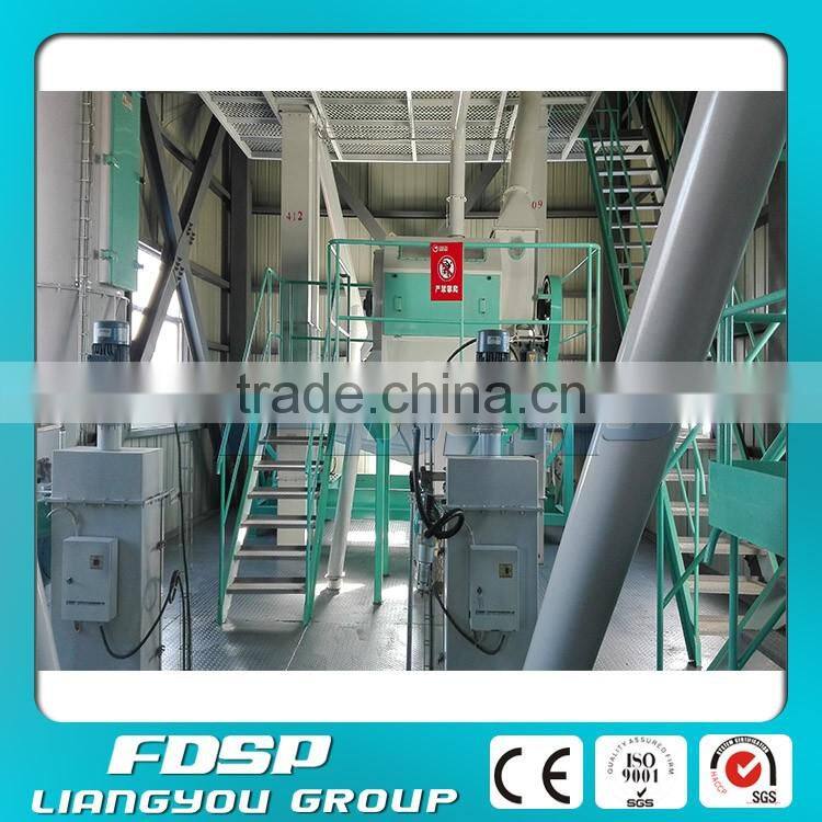 Fully Automatic Batching System & Bagging System Feed Mill Plant/Feed Production Line for Poultry